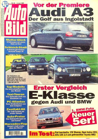 Deckblatt Auto Bild (22/1995)